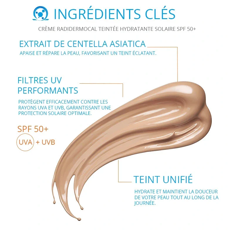 CRÈME RADIDERMOCAL TEINTÉE – SPF50+ Hydratante & Haute Protection - Image 5