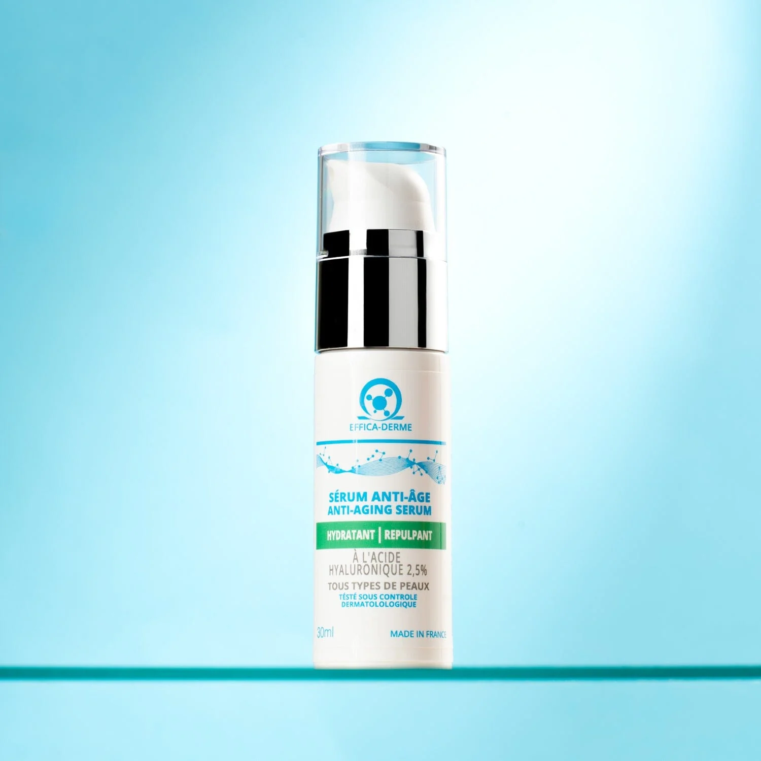 Sérum Anti‑Âge Hydratant Repulpant : Acide Hyaluronique 2,5% - Image 3